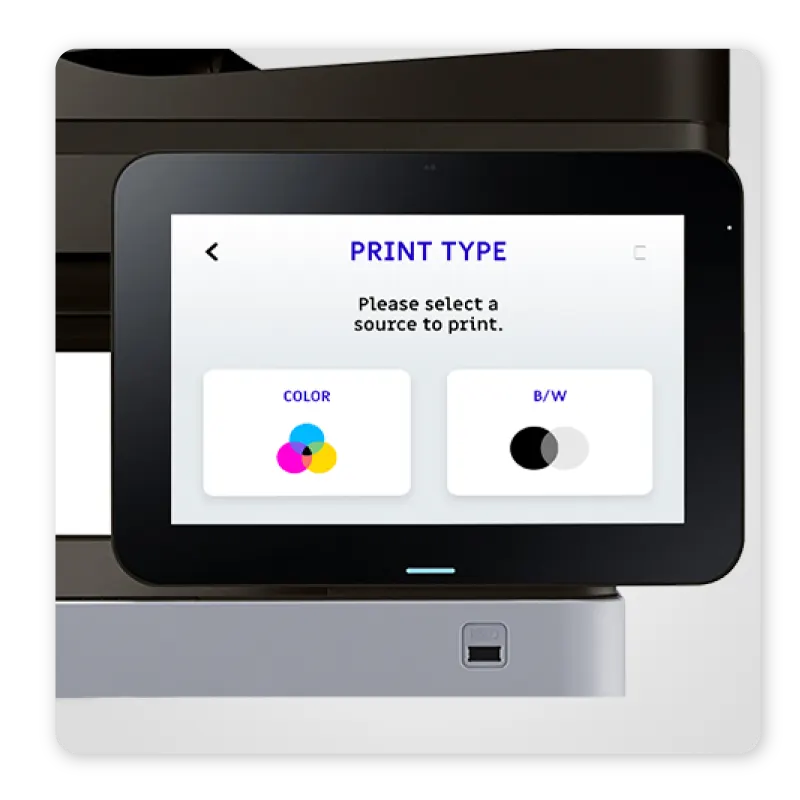 Printer interface